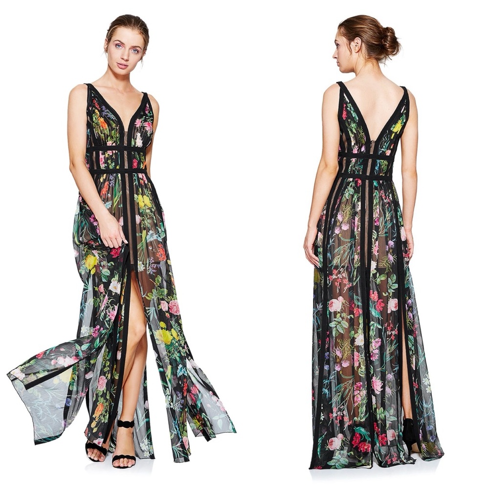 NWT Tadashi Shoji Cleo Gown Size 00